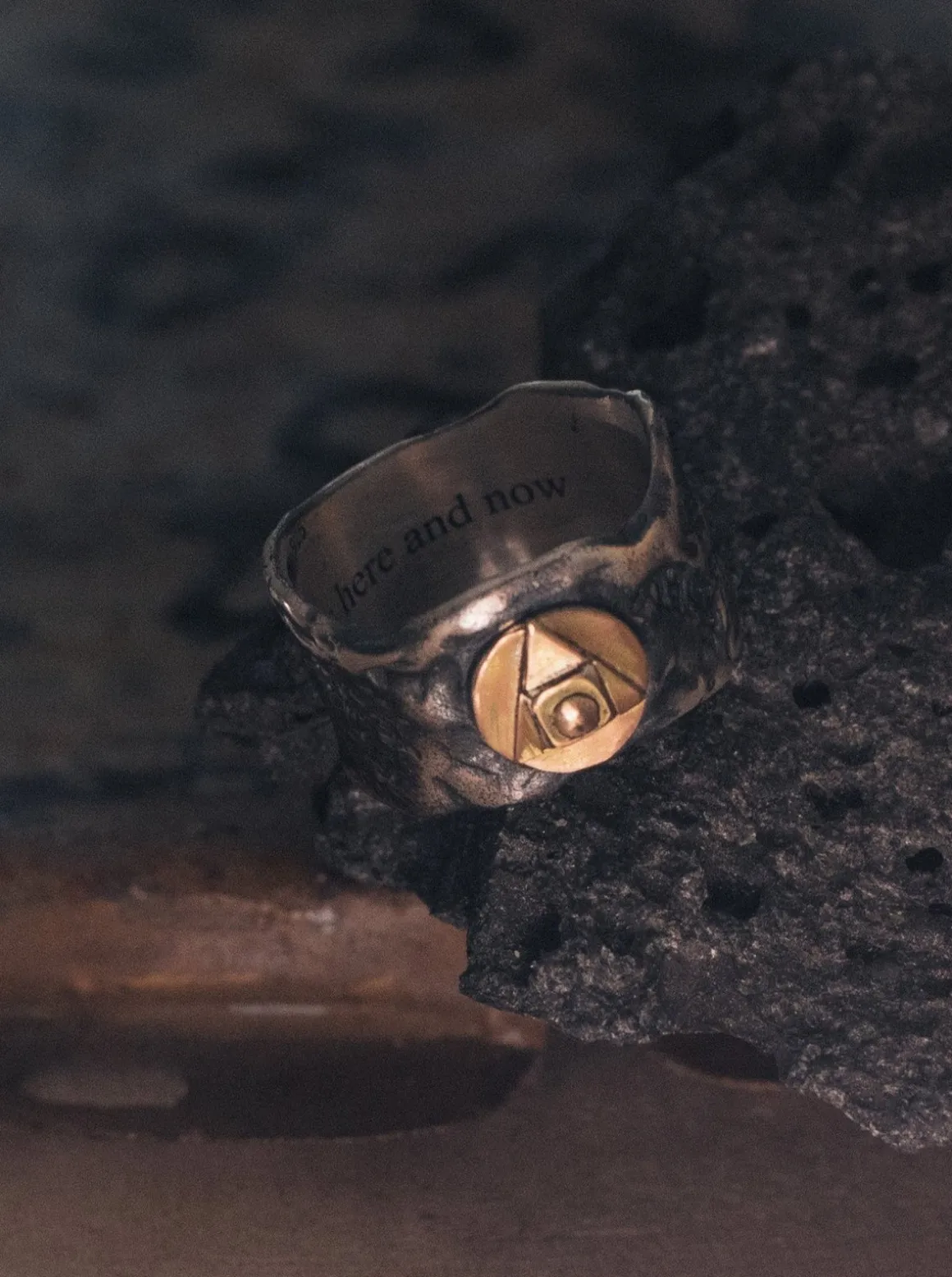 Alchemy Ring / Silver & Gold