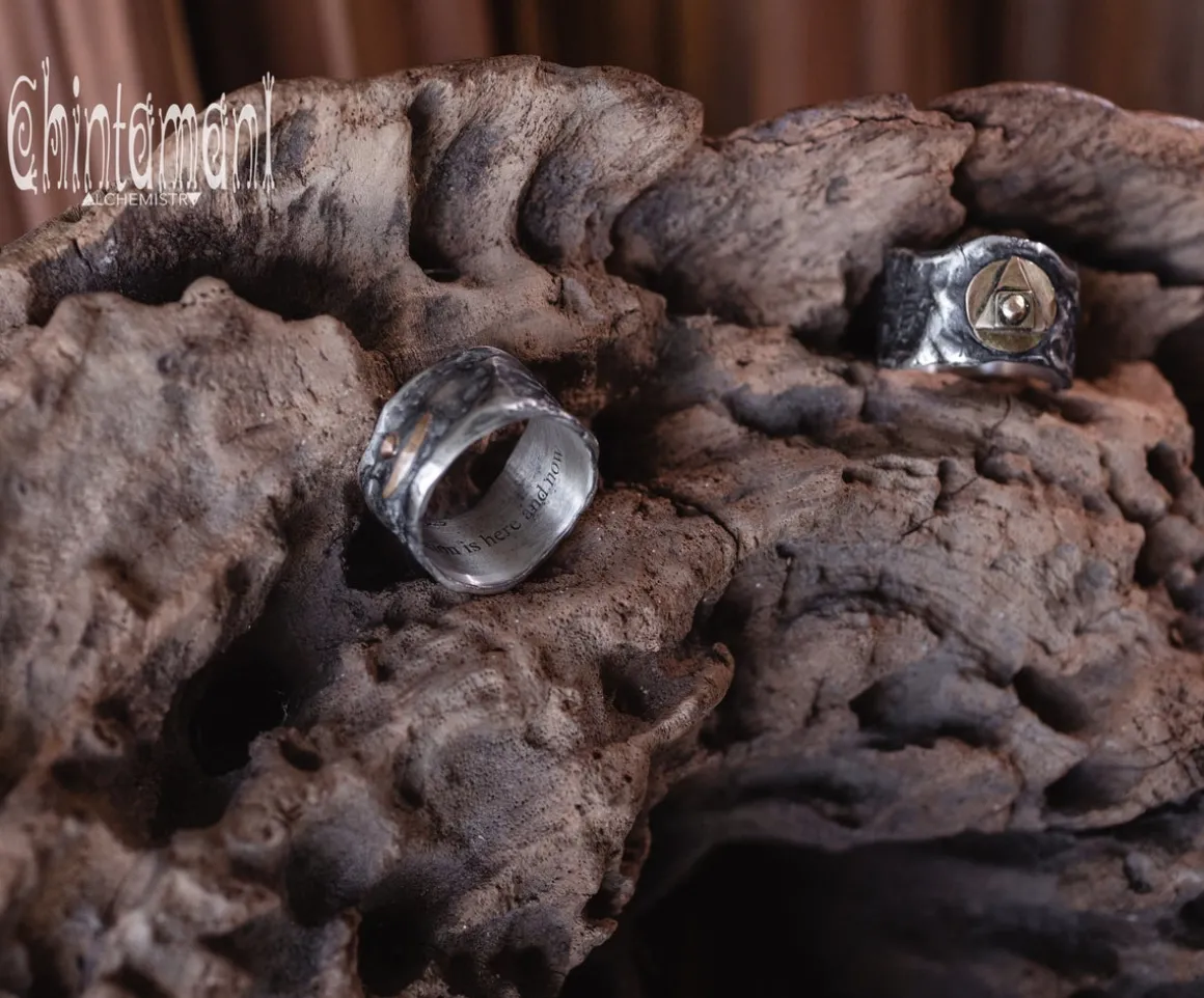 Alchemy Ring / Silver & Gold