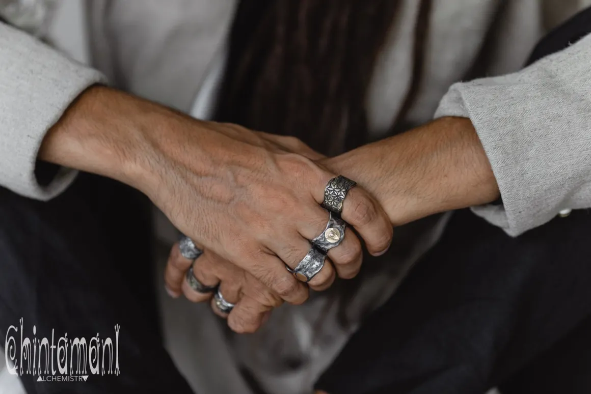 Alchemy Ring / Silver & Gold