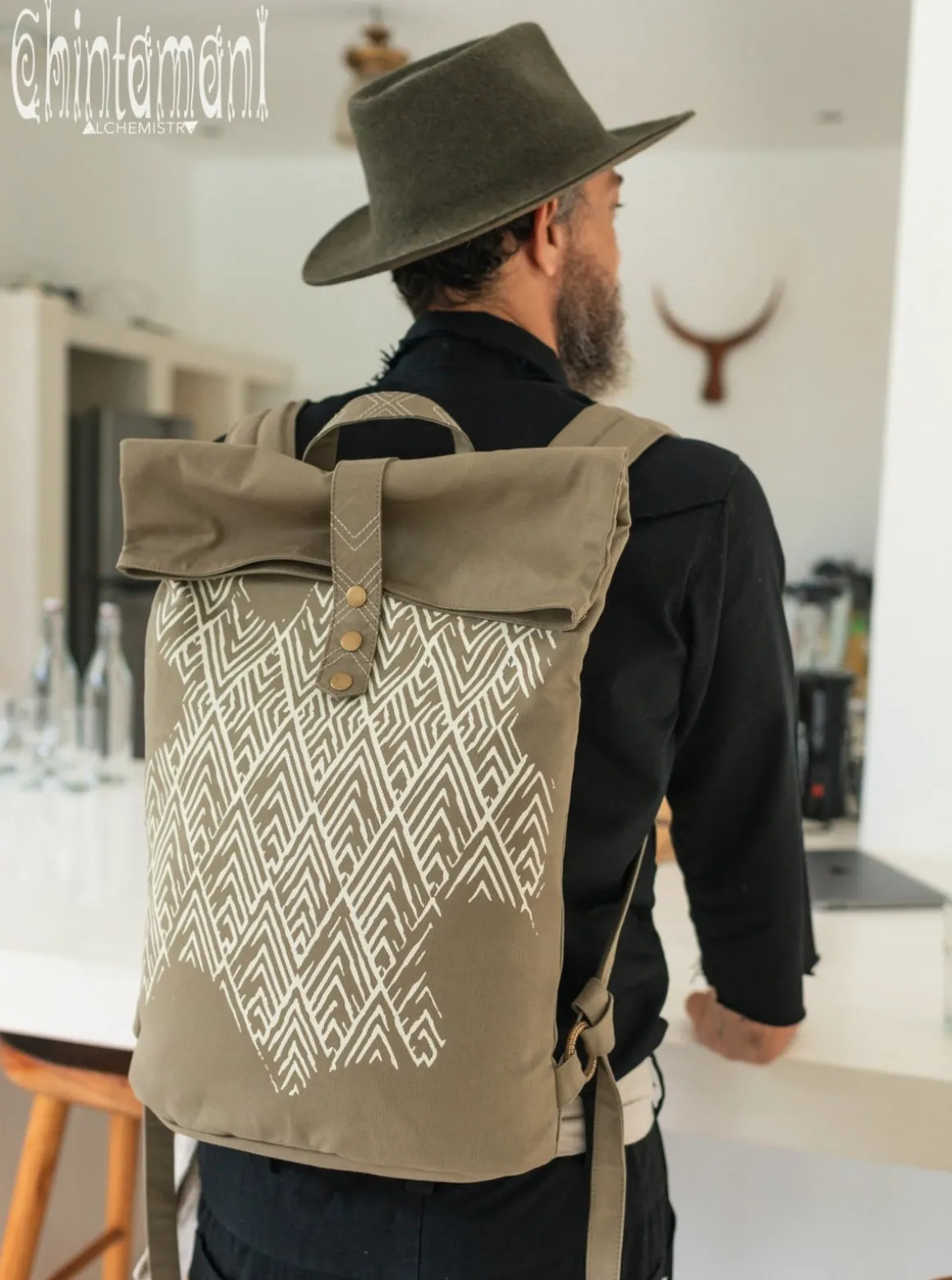 Alchemy RollTop Backpack / Olive
