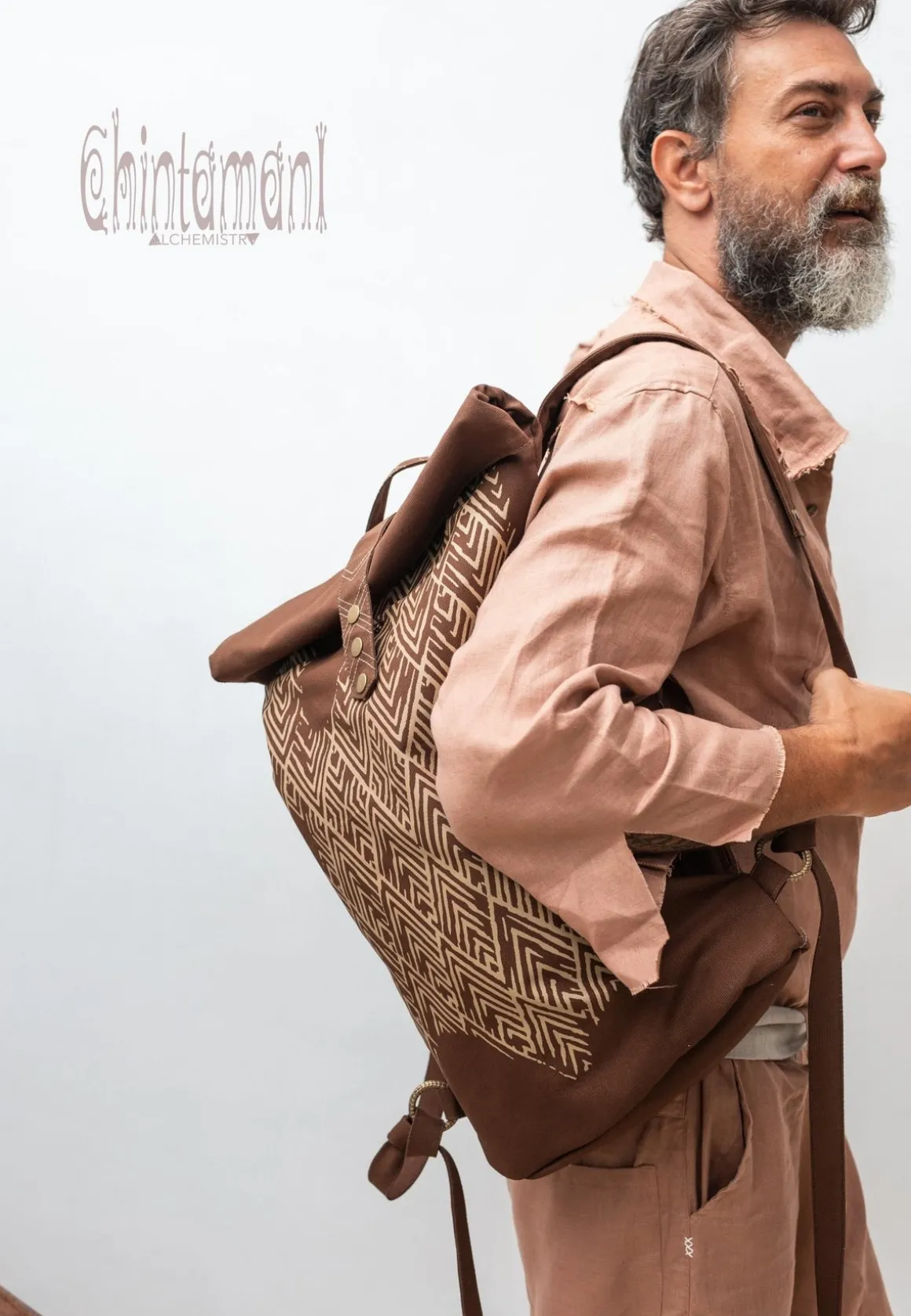 Alchemy RollTop Backpack / Brown