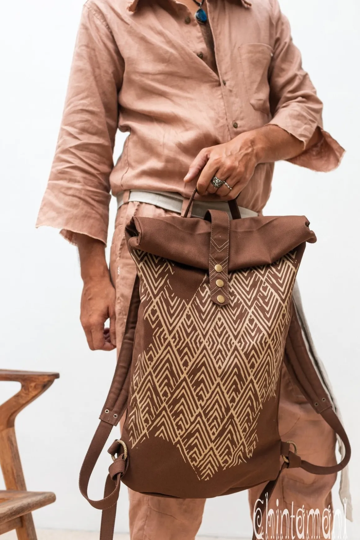 Alchemy RollTop Backpack / Brown