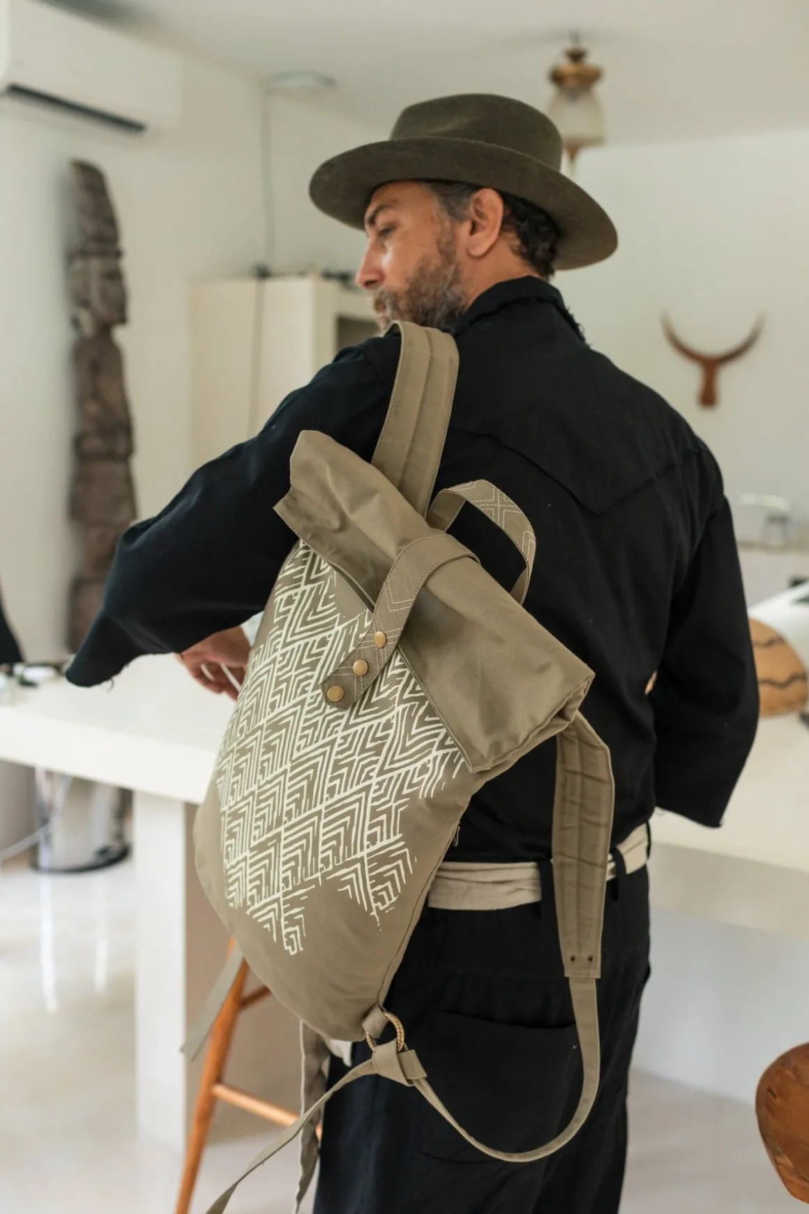 Alchemy RollTop Backpack / Olive