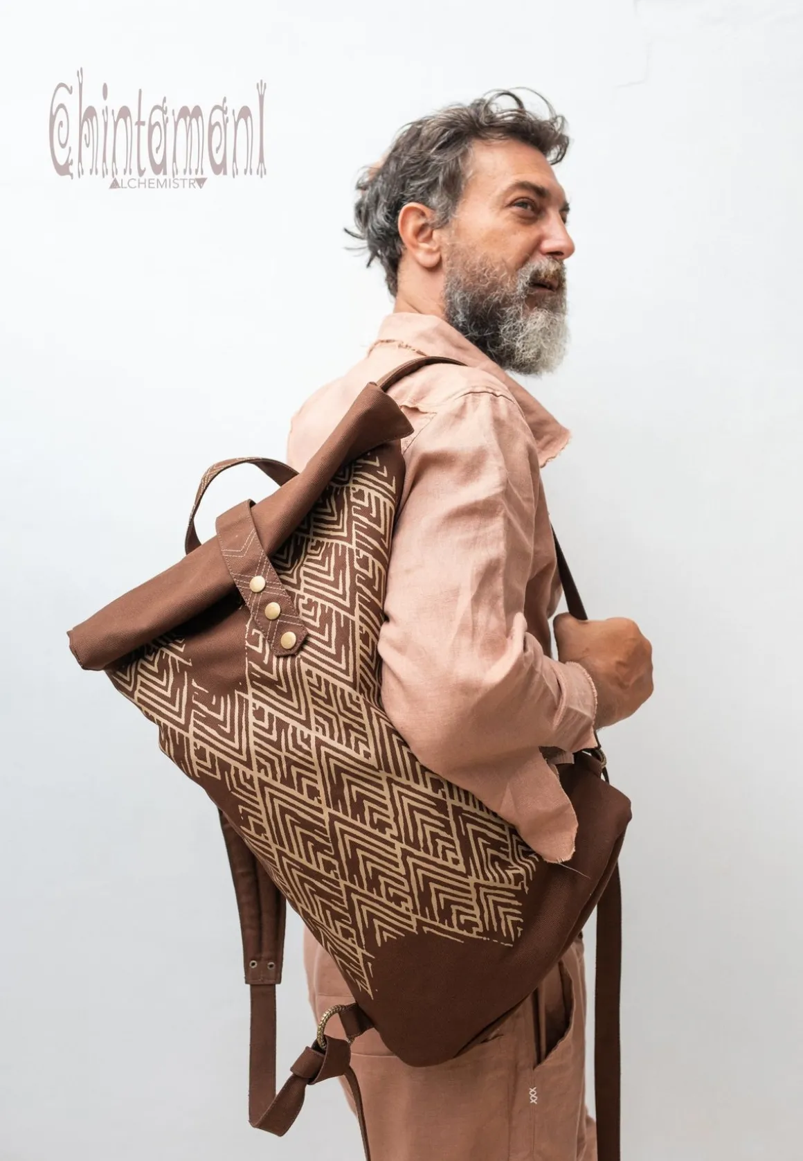 Alchemy RollTop Backpack / Brown