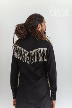 Alma Linen Shirt / Black