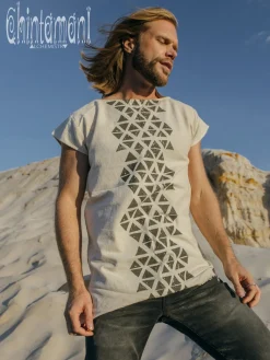 Atua Print T-shirt / Off White