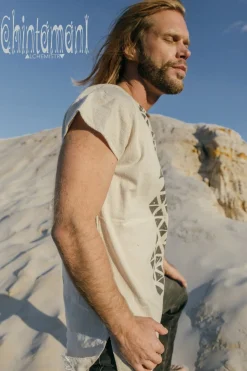 Atua Print T-shirt / Off White