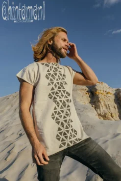 Atua Print T-shirt / Off White