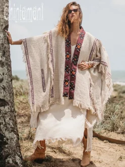Berber Cotton Poncho