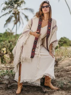 Berber Cotton Poncho