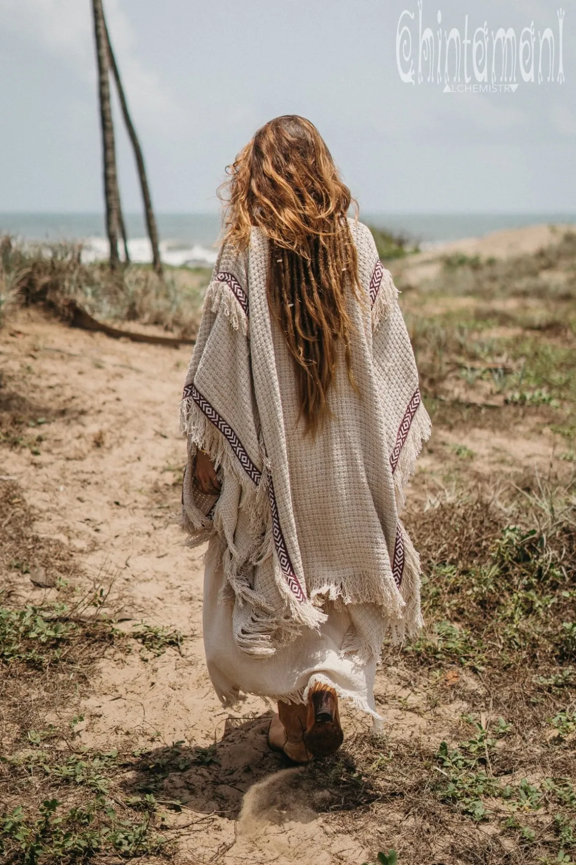 Berber Cotton Poncho