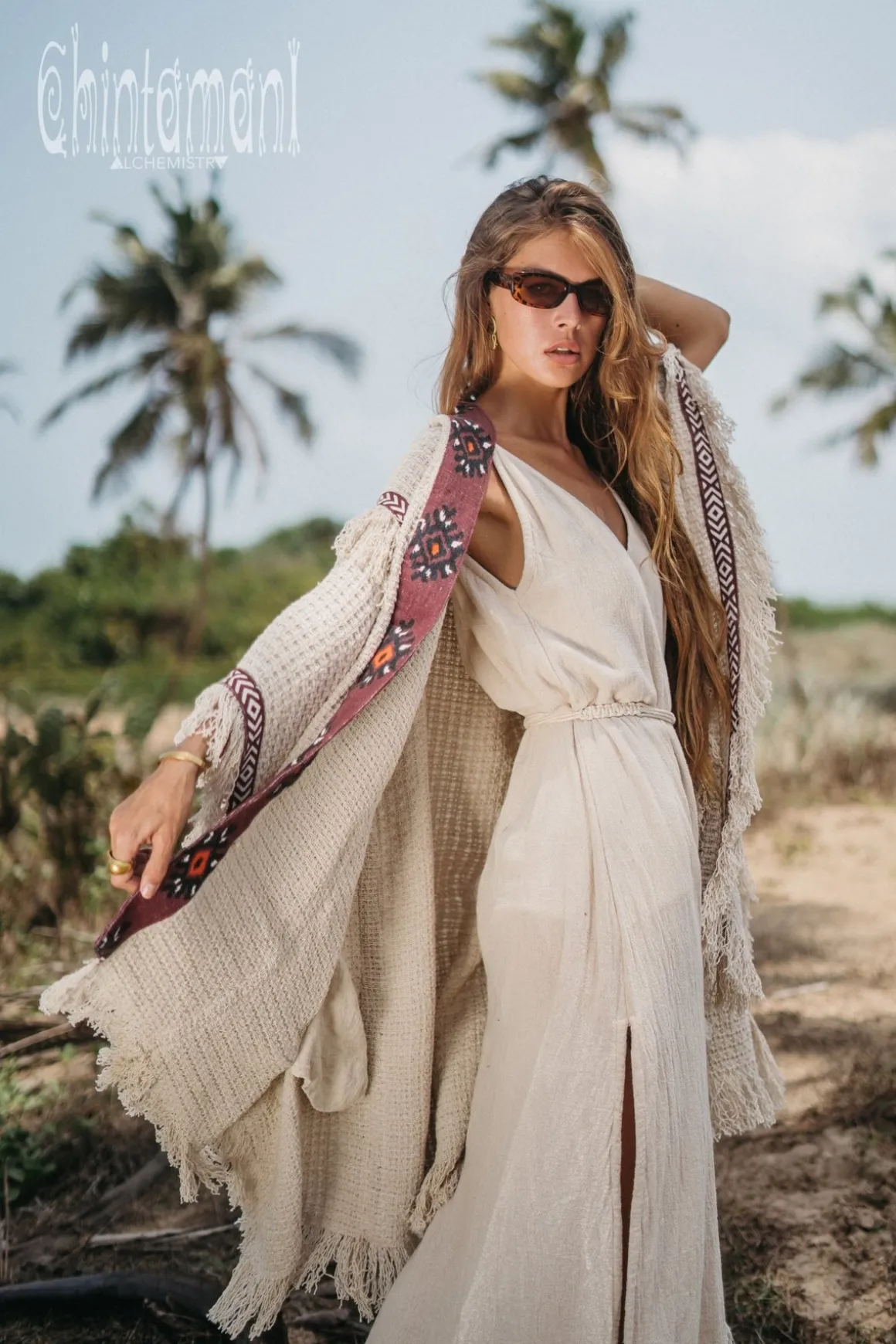 Berber Cotton Poncho