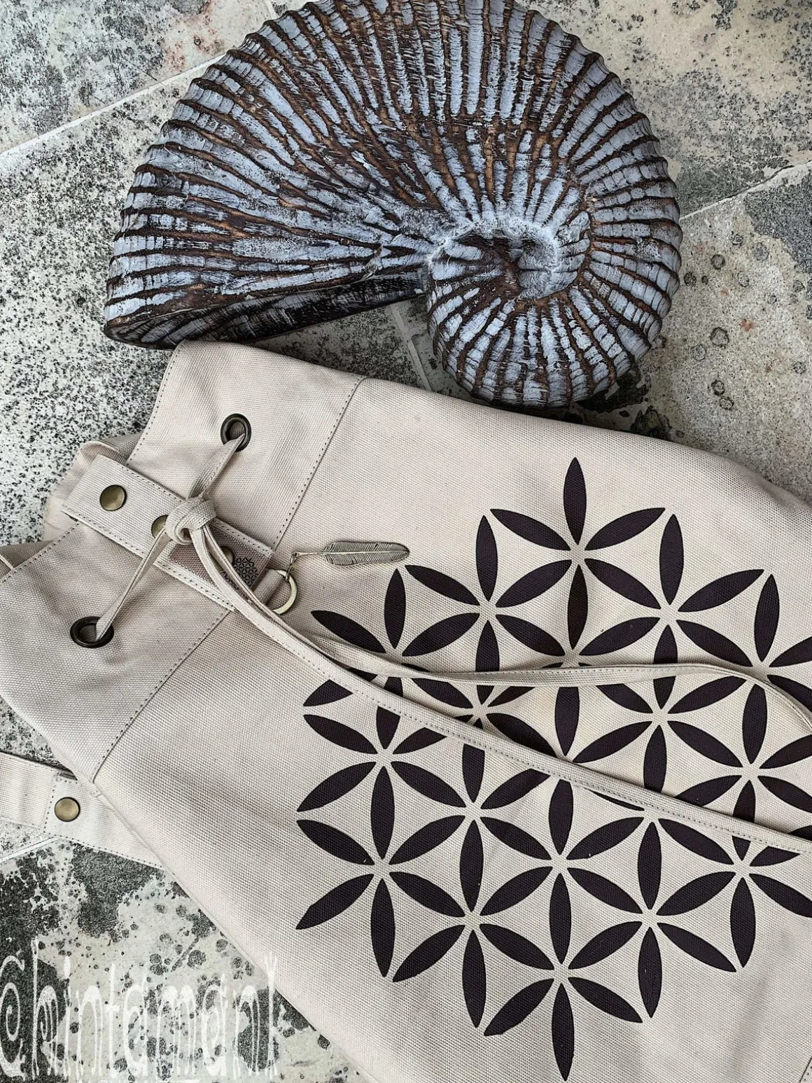 Canvas Torba Backpack / Beige