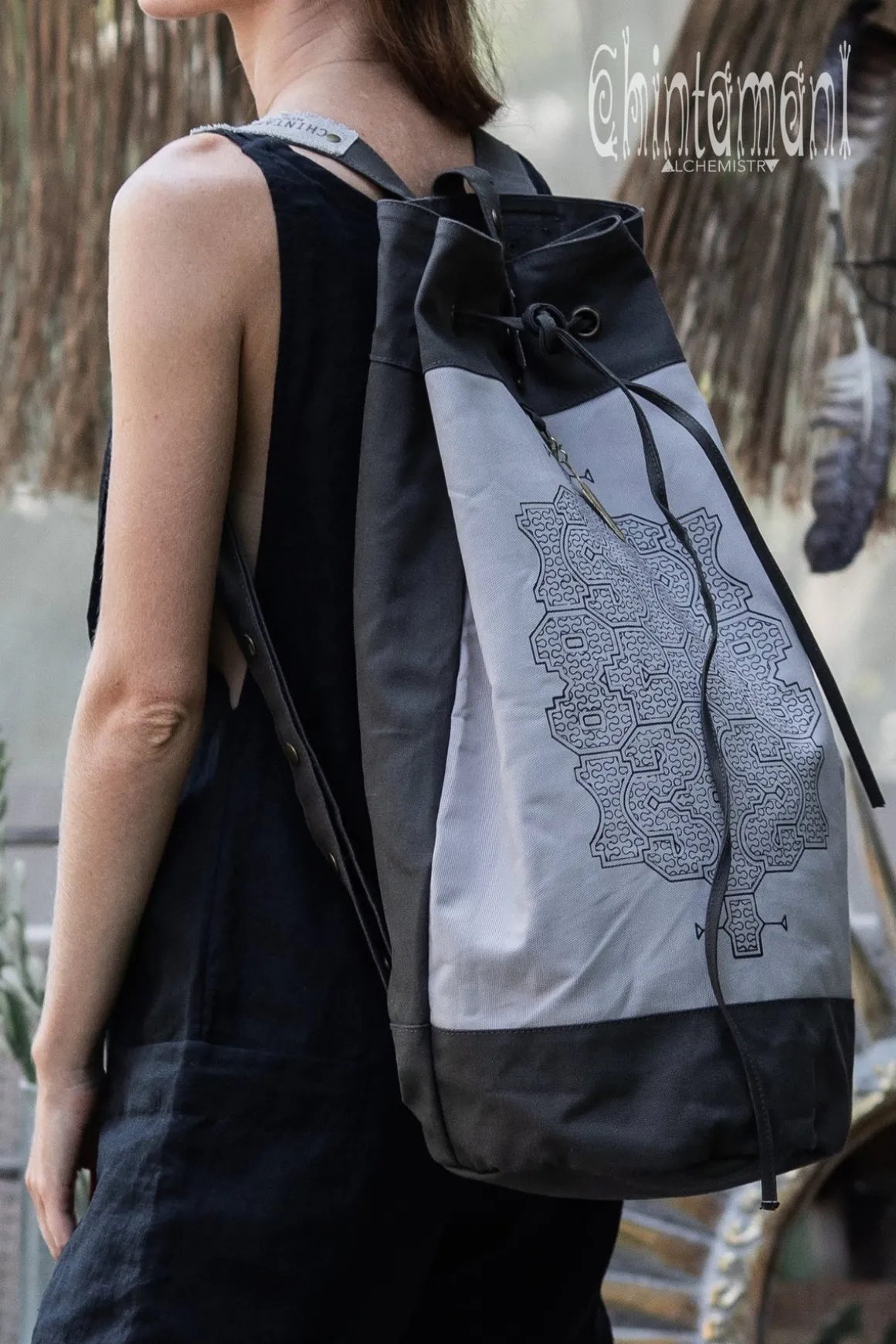 Canvas Torba Backpack / Shipobo Grey