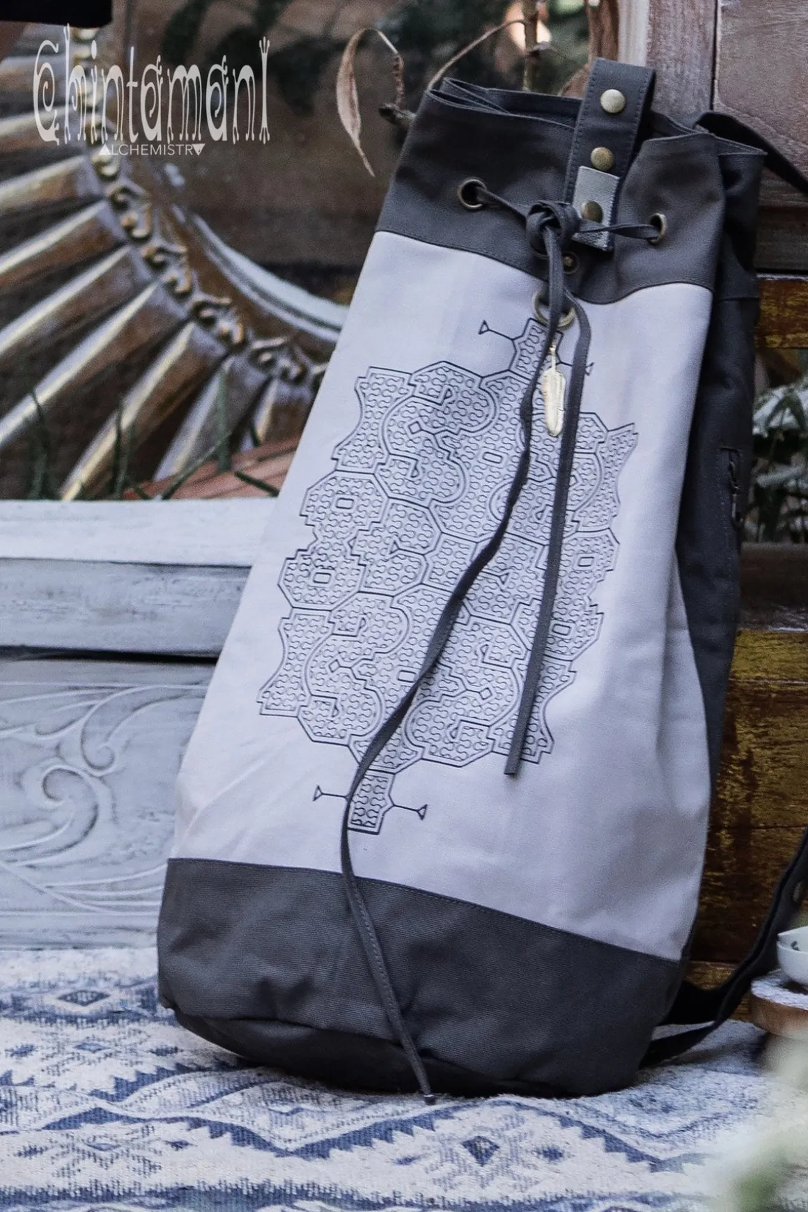 Canvas Torba Backpack / Shipobo Grey