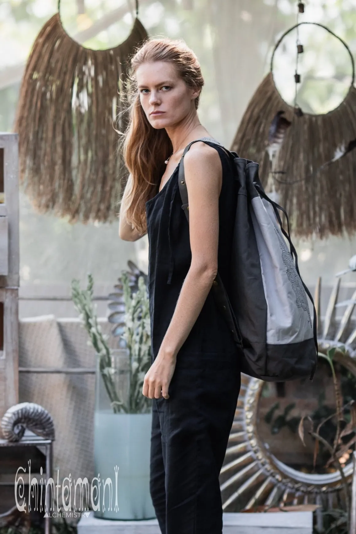 Canvas Torba Backpack / Shipobo Grey