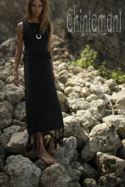 Chakruna Long Dress / Black