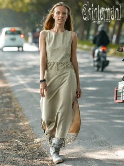 Chakruna Long Dress / Sage