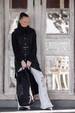 Cotton Freak Frock / Black