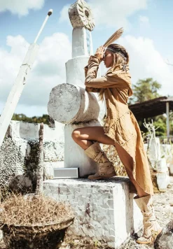 Cotton Freak Frock / Beige