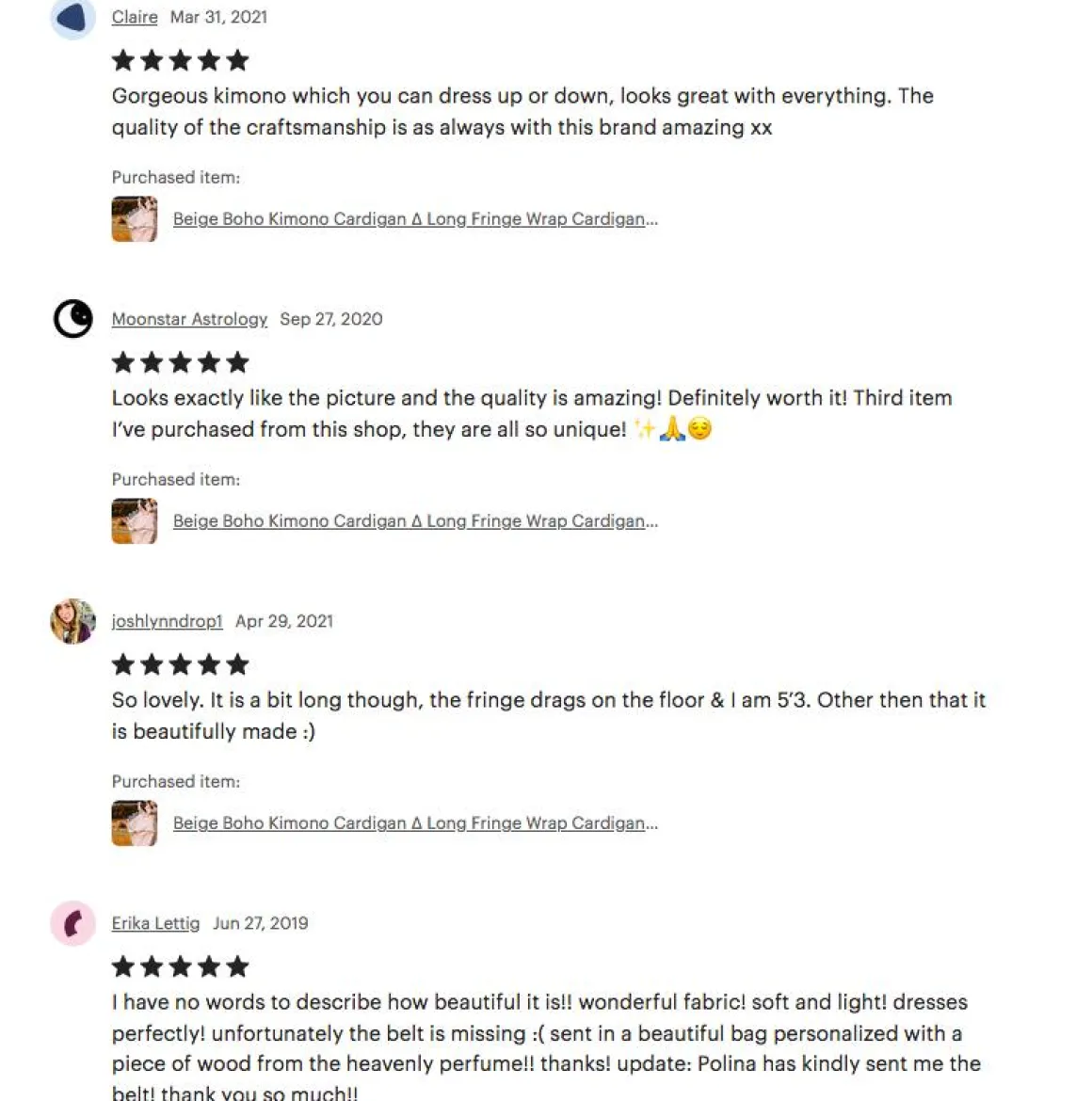 Cotton Wrap Cardigan / Beige