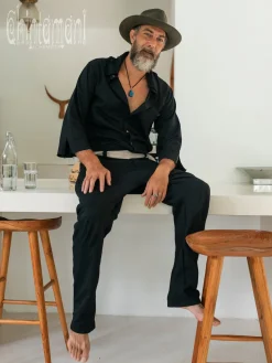 Coverall Jumpsuit / Black