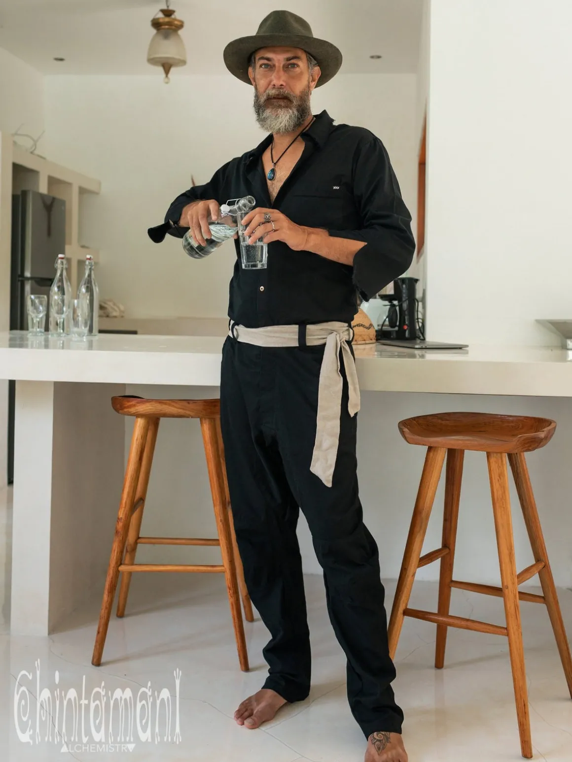 Coverall Jumpsuit / Black