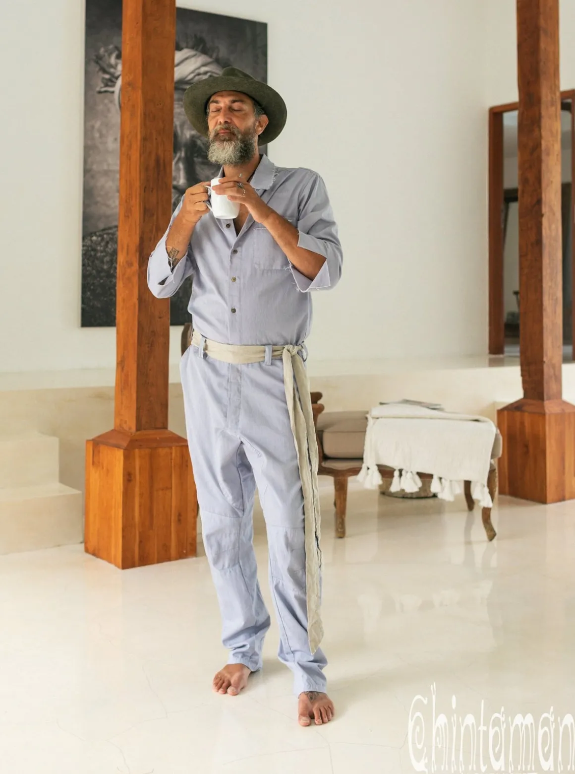 Coverall Jumpsuit / Blue