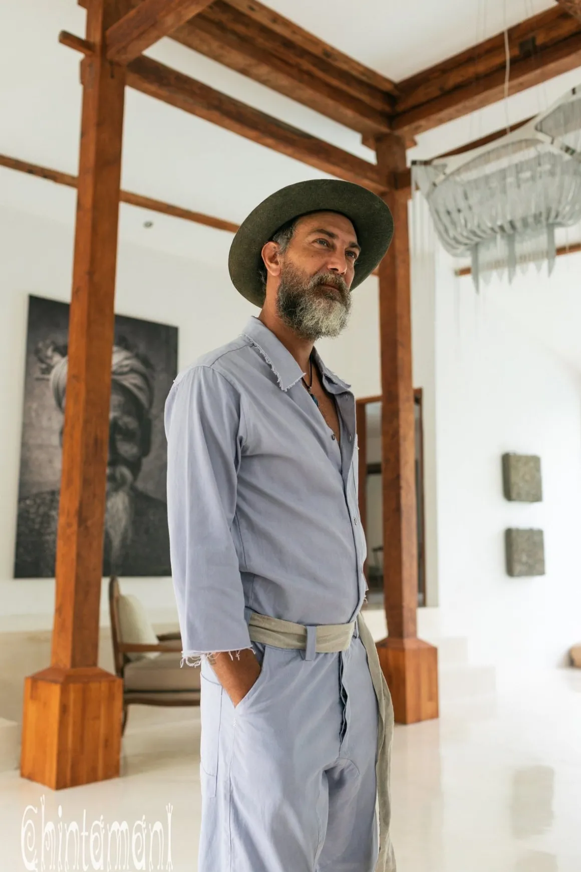 Coverall Jumpsuit / Blue