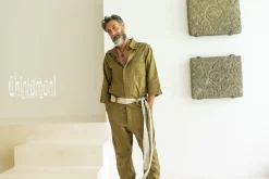 Coverall Jumpsuit / Dark Green