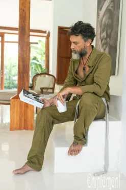 Coverall Jumpsuit / Dark Green