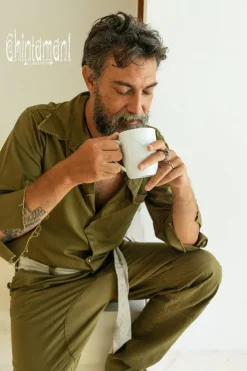 Coverall Jumpsuit / Dark Green