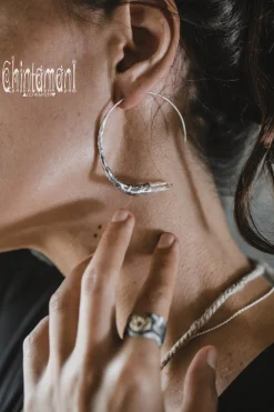 Crystal Hoop Earrings