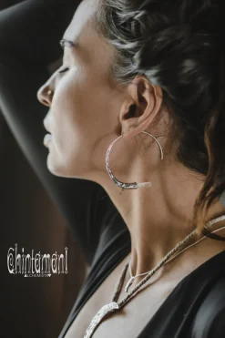 Crystal Hoop Earrings