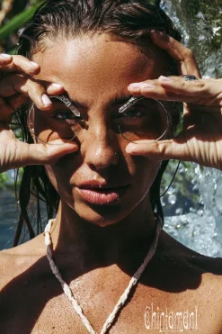 Crystal Hoop Earrings