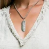 Feather Pendant Silver
