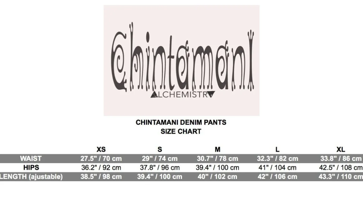 Flared Denim Pants / White