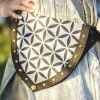Flower Waist Bag / Grey
