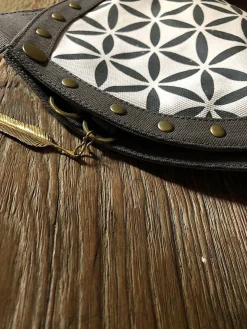 Flower Waist Bag / Grey