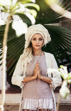 Fringe Tank Top / Purple