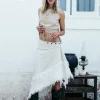 Gypsy Wrap Skirt / Off White