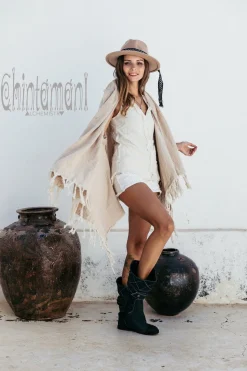 High Denim Boots / Black