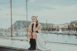 High Flower Boots / Black