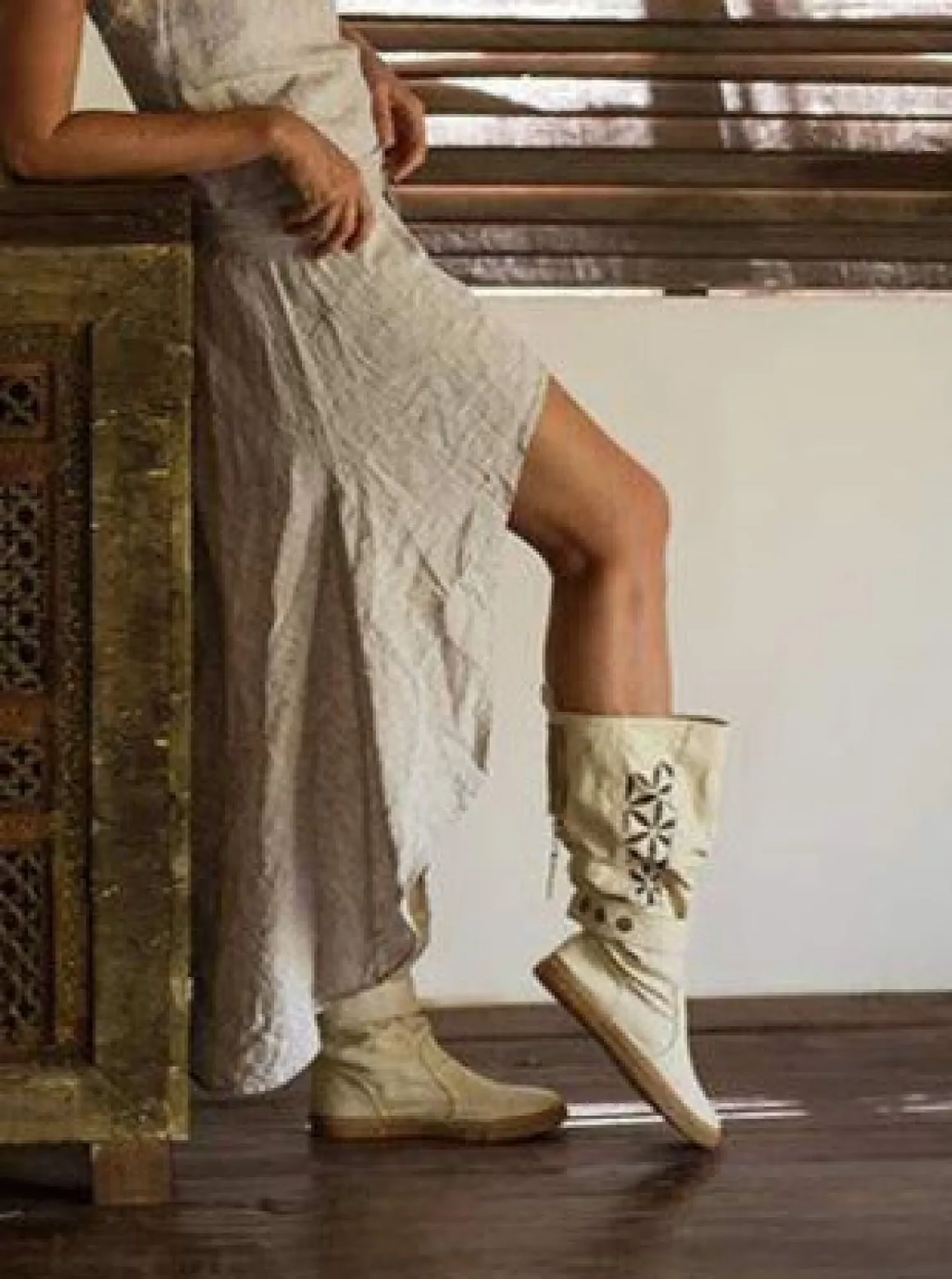 High Flower Boots / Off White