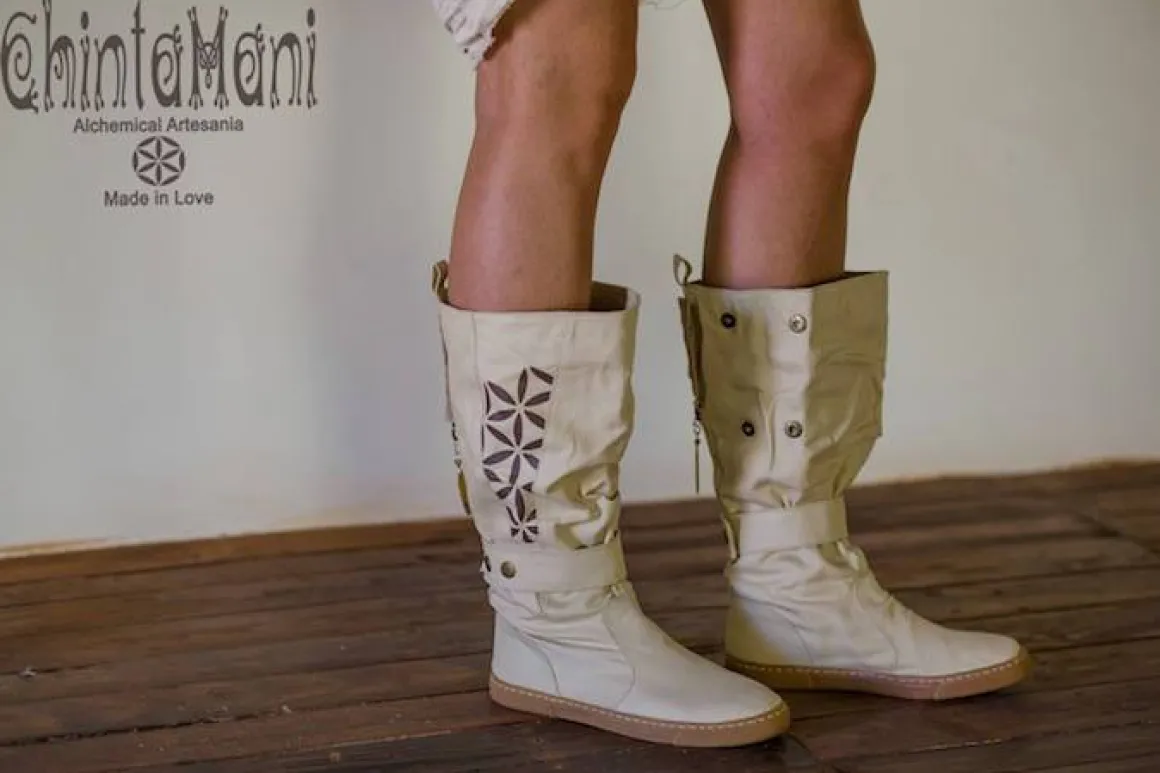 High Flower Boots / Off White