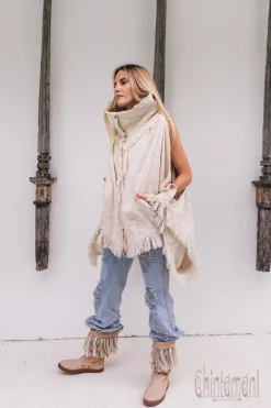 High Neck Cotton Jacket / Off White