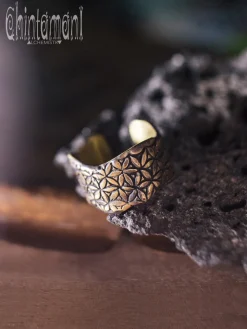 Life Power Ring Brass