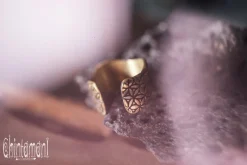 Life Power Ring Brass