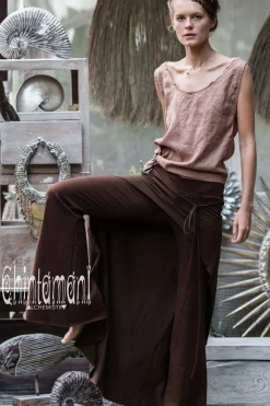 Linen Tank Top / Dusty Pink