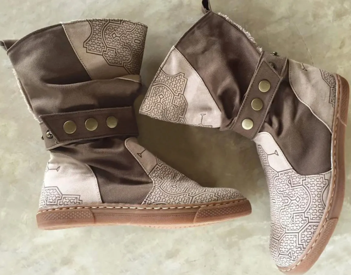Medium Tribal Boots / Brown